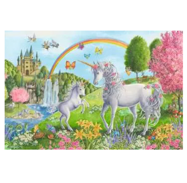 03043 Prancing Unicorns 24pc Floor Puzzle