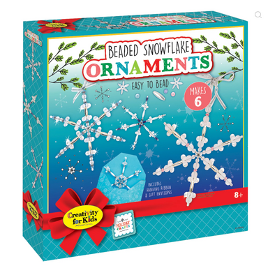 Beaded Snowflake Ornament Kit