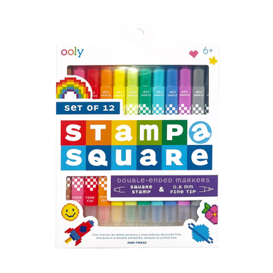 Stamp A Doodle Double Ended Markers 12pk