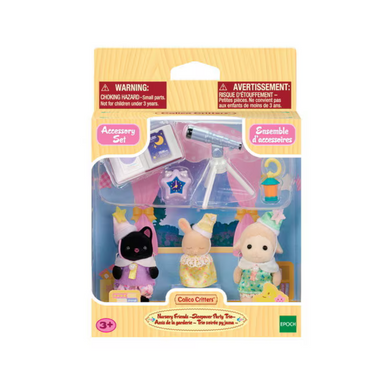 Calico Critters Nursery Friends - Sleepover Party Trio