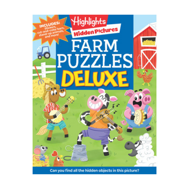Highlights: Hidden Pictures Farm Puzzles Deluxe