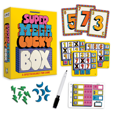 Super Mega Lucky Box Card Game
