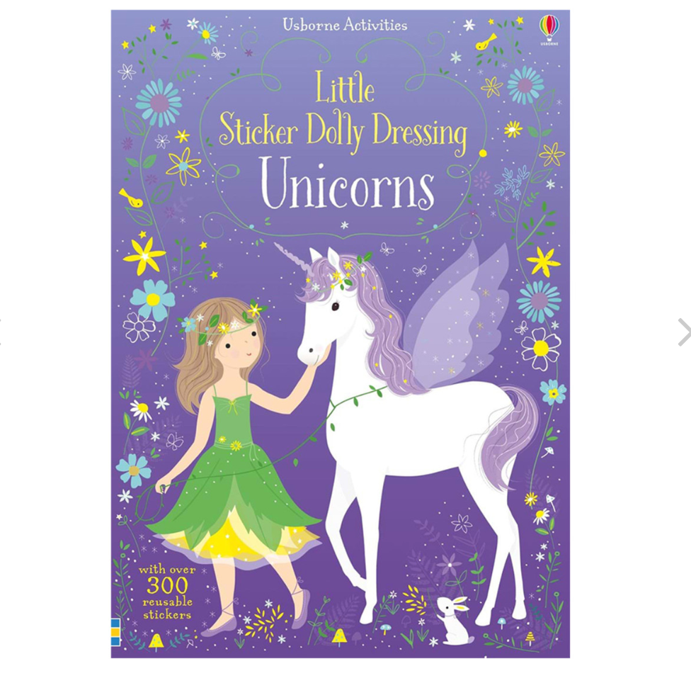 Little Sticker Dolly Dressing - Unicorns