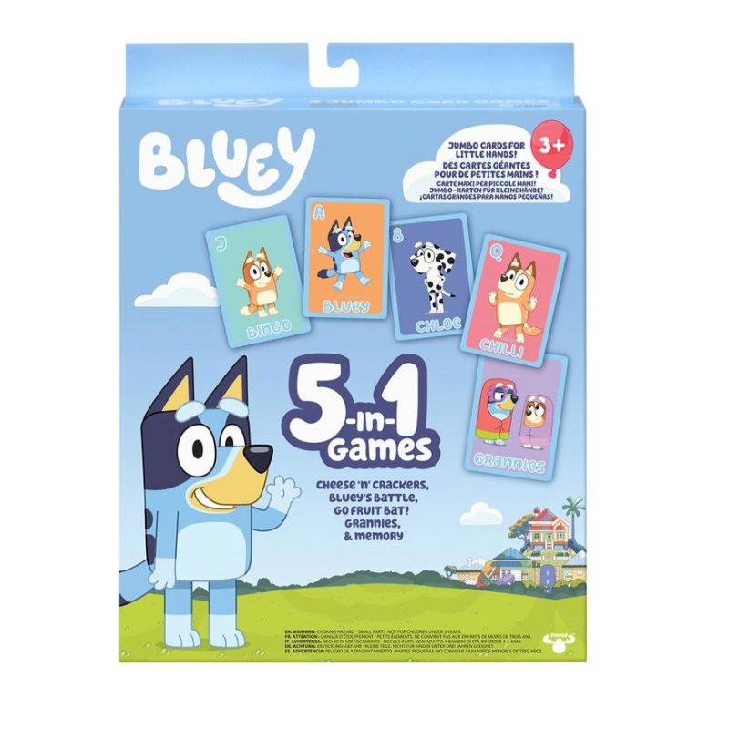 Bluey 5n1 Card Game