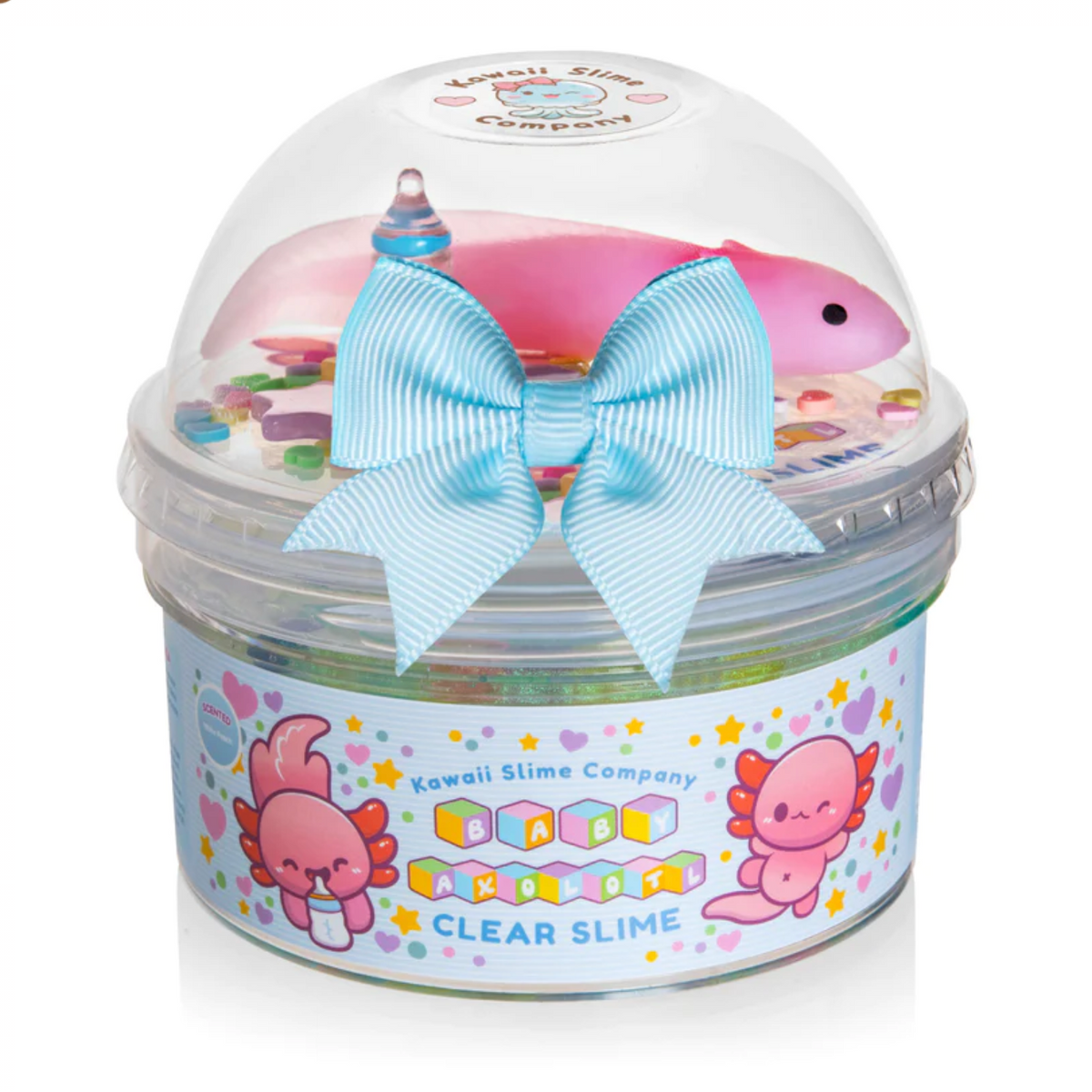 Baby Gray Slime 4枚 Baby Axolotl Clear Slime — Snapdoodle Toys & Games