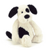 Bashful Puppy Black &amp; Cream, Medium
