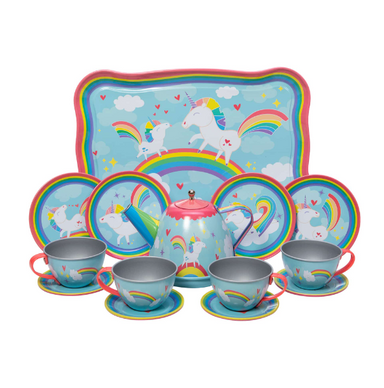 Unicorn Tin Tea Set