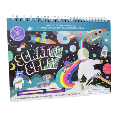 Space Scratch &amp; Play Set
