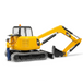 02467 CAT Mini Excavator with Worker