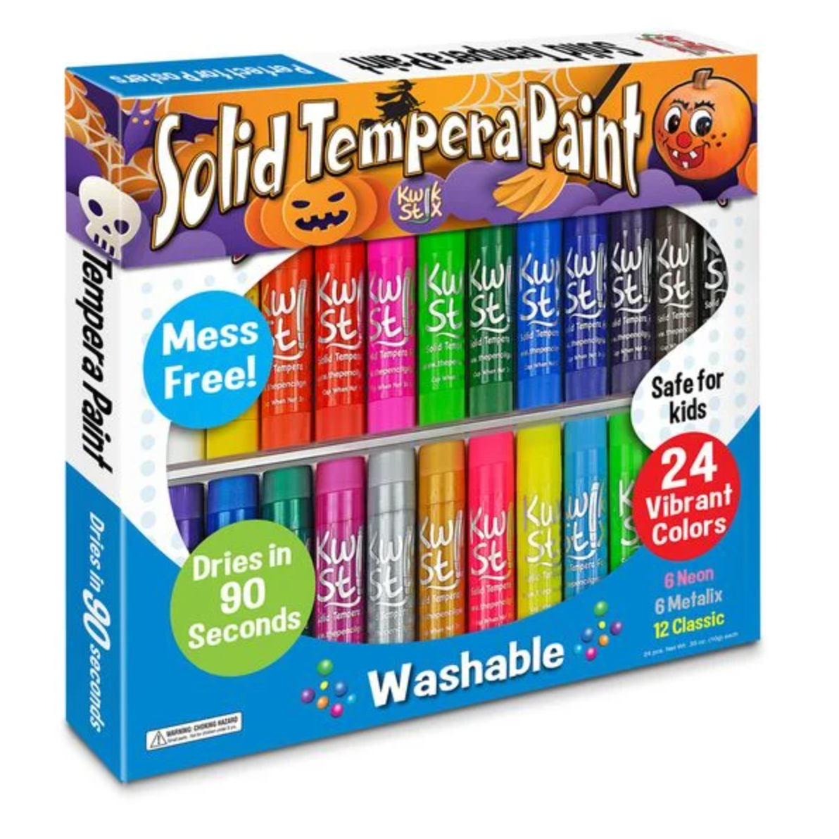 Kwik Stix Solid Tempura Paint 24pc