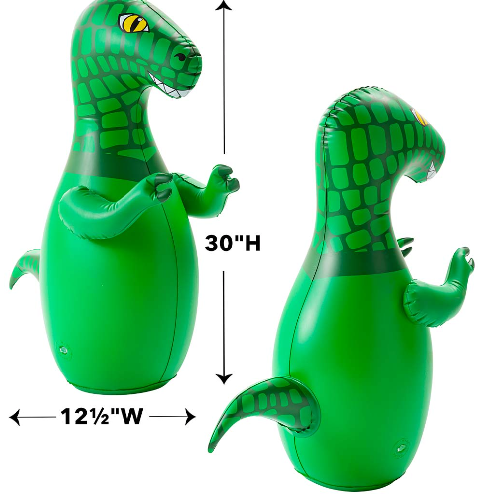 Inflatable Dino Bowling