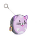 Purple Cat Trekker Key Chain Pouch