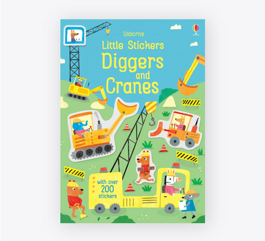 Little Stickers - Diggers &amp; Cranes