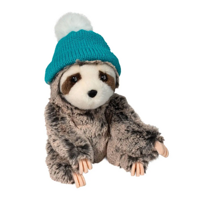 Blitzen Sloth w/Winter Hat