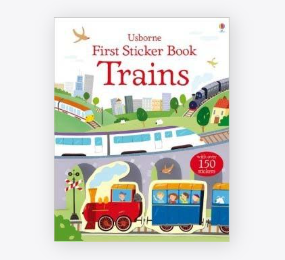 First Sticker - Trains
