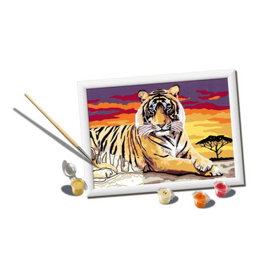 Paint By Number Majestic Tiger
