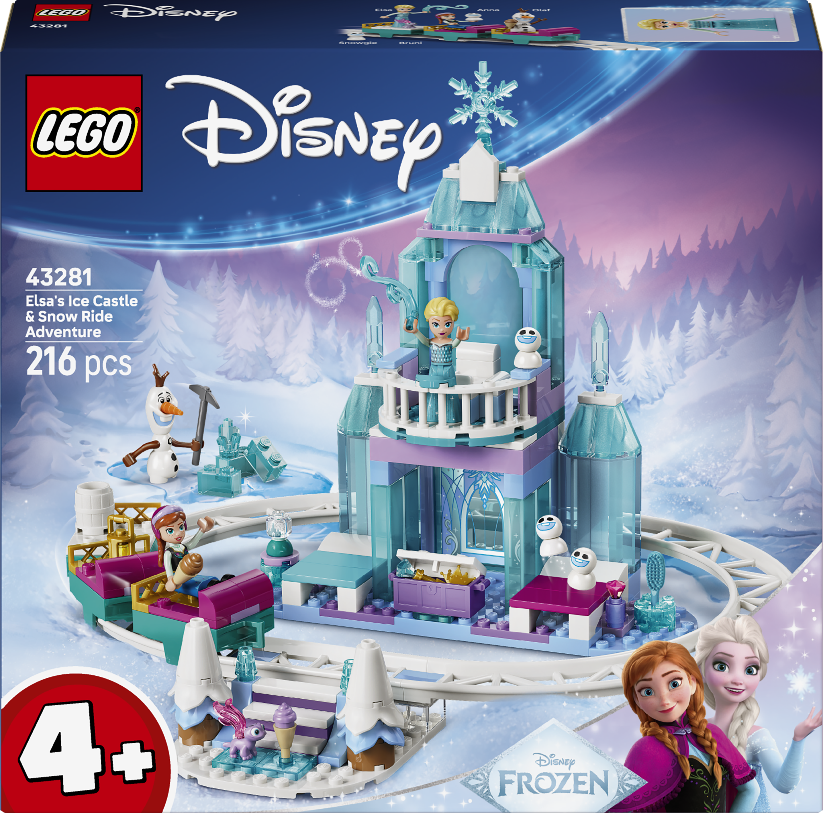 43281 LEGO® ǀ Disney Frozen Elsa’s Ice Castle & Snow Ride Adventure