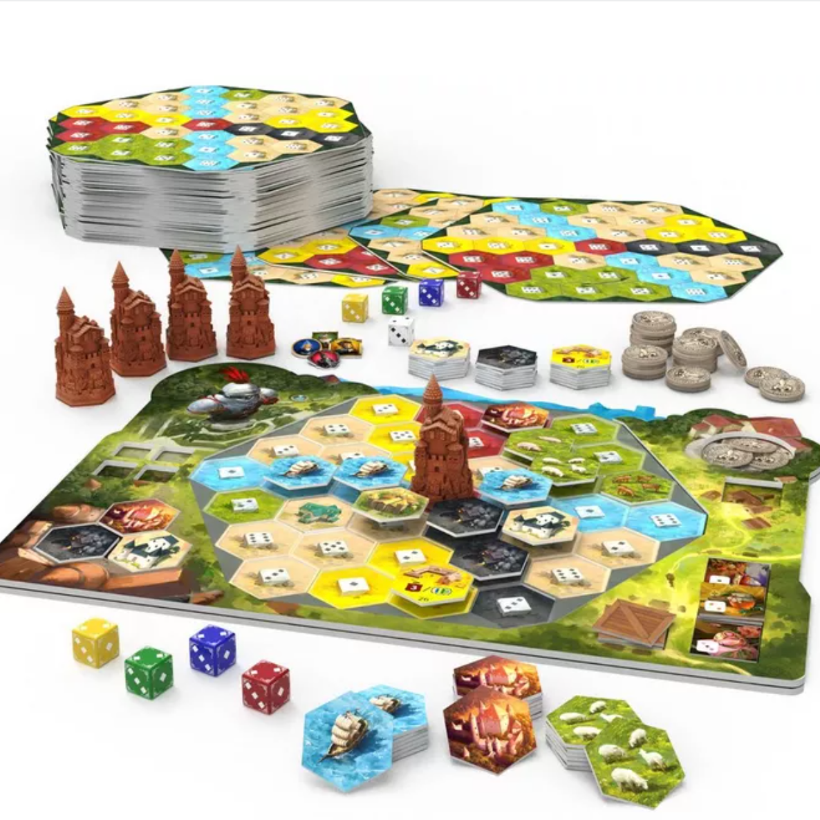 Castles of Burgundy Deluxe Game