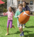 Giant Kick and Catch Inflatable Football with Tee