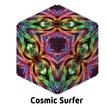 Shashibo Cube Cosmic Surfer