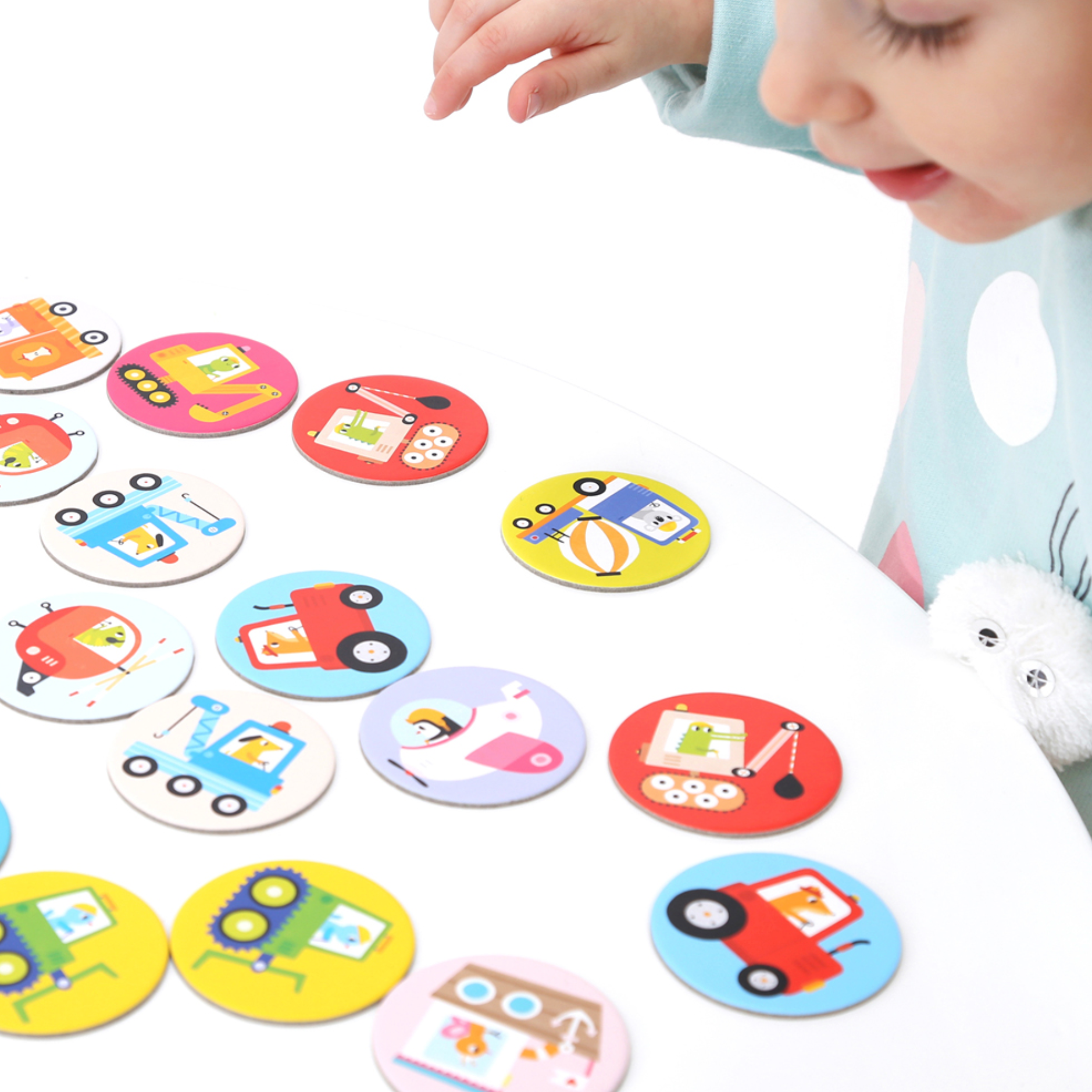 On the Go Memory Game - Vehicles