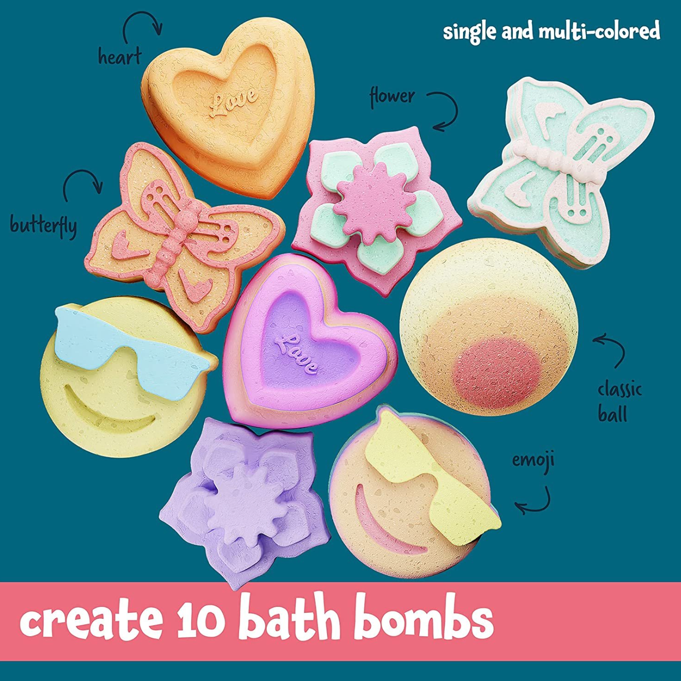 Mega Bath Bomb Soap &amp; Scrub Making Kit