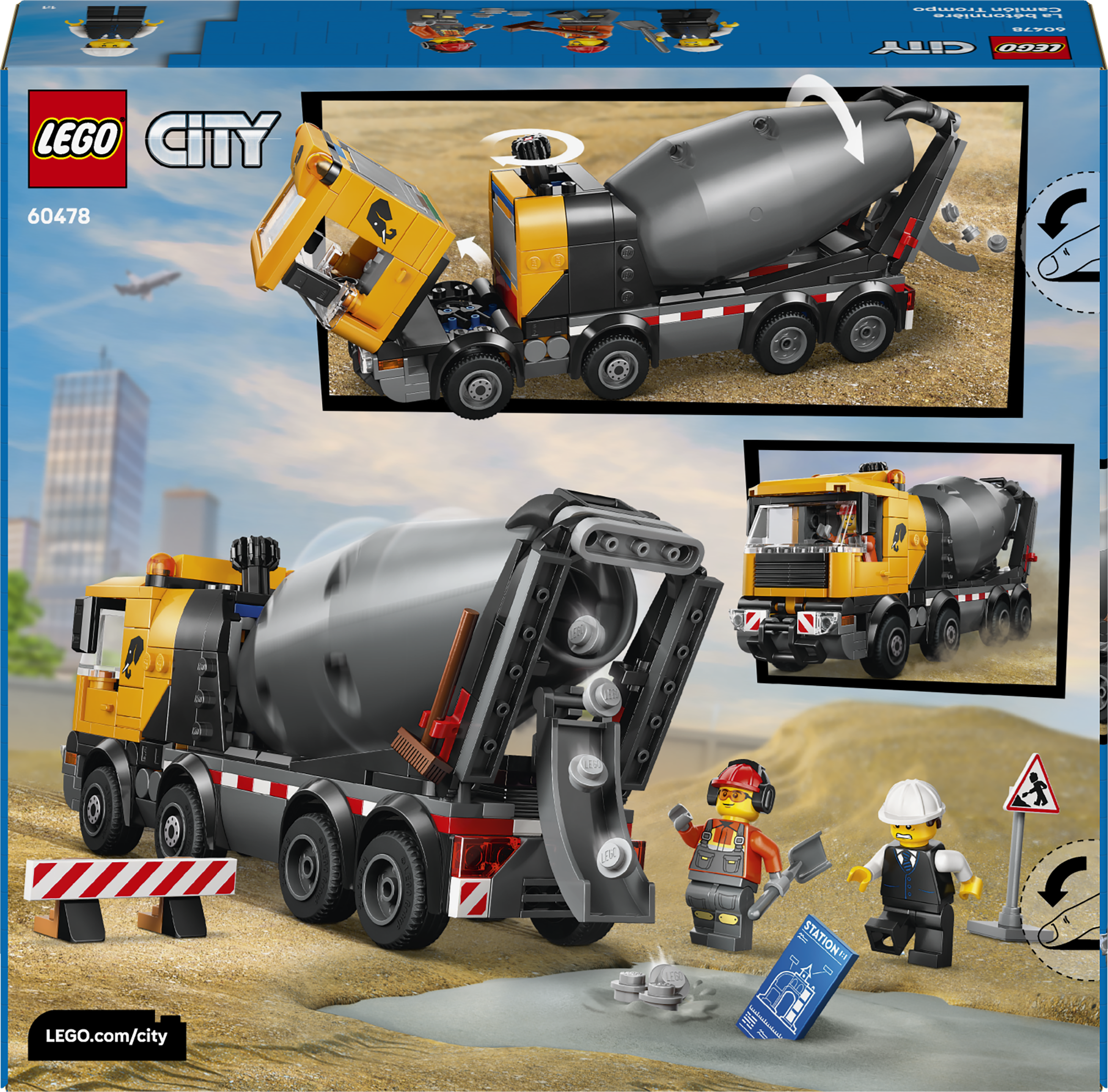 60478LEGO® City Cement Mixer