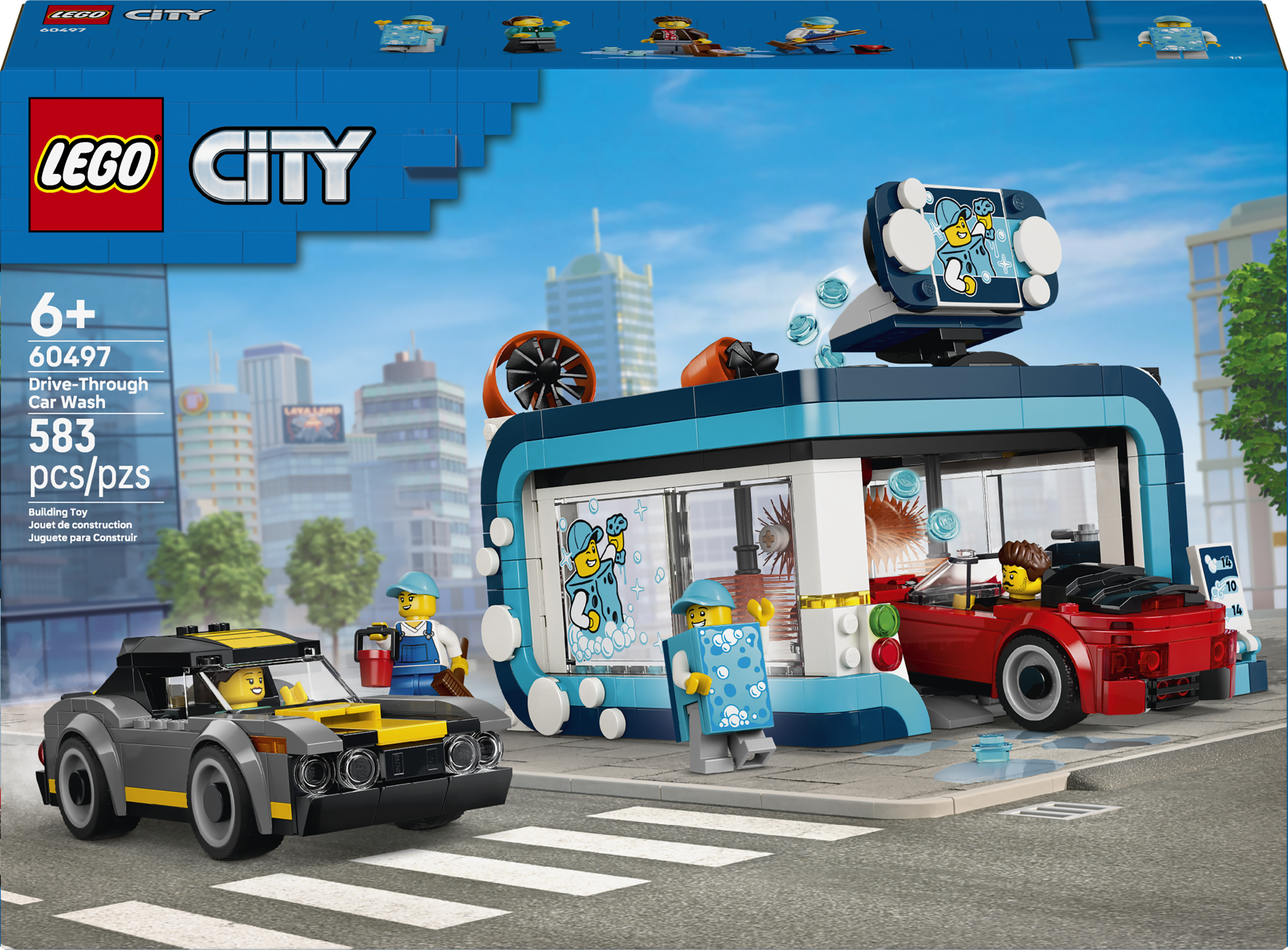 60497 LEGO® City Drive-Through Car Wash