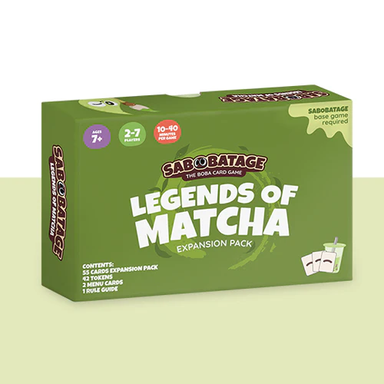 Sabobatage: Legends of Matcha Expansion