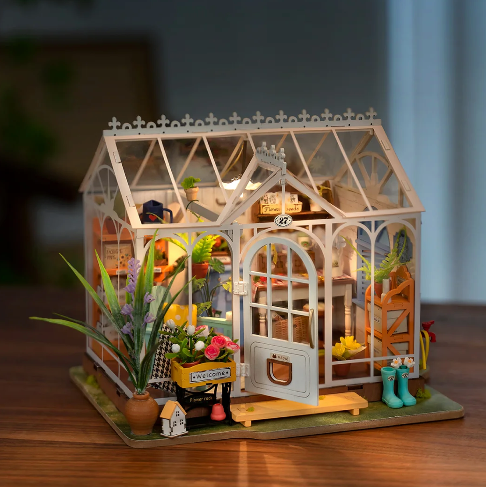 Dreamy Garden House - DIY Miniature Kit