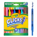 Clicks Retractable Markers 10ct