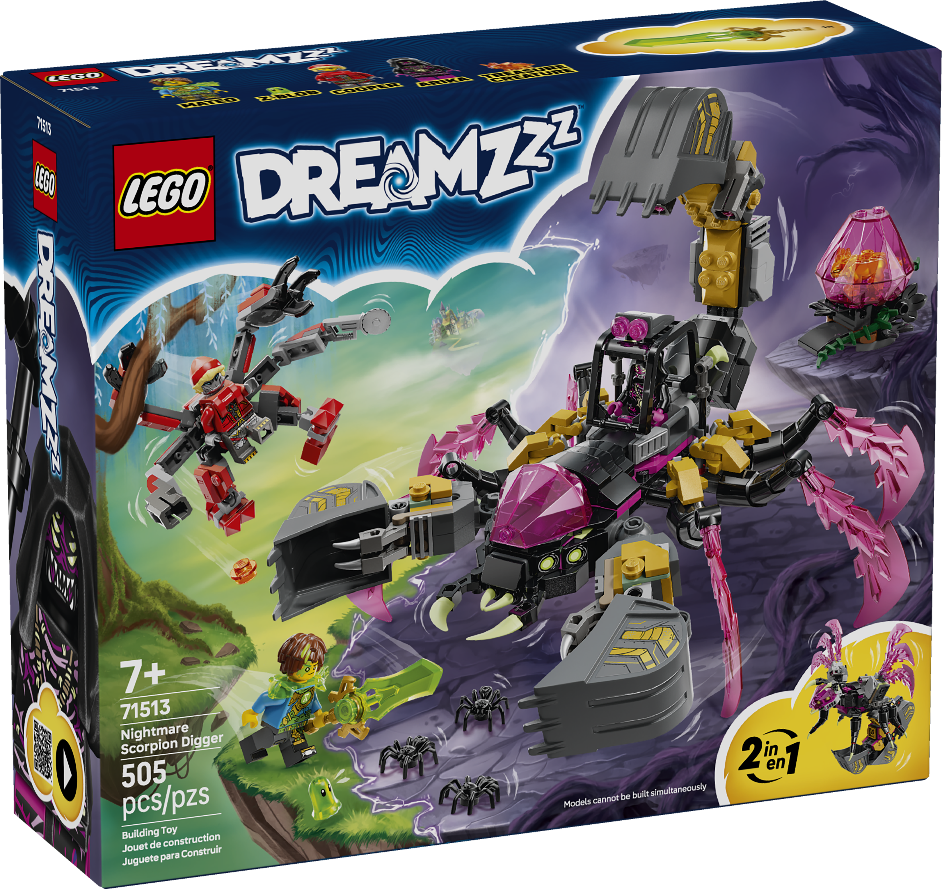 71513LEGO® DREAMZzz™ Nightmare Scorpion Digger