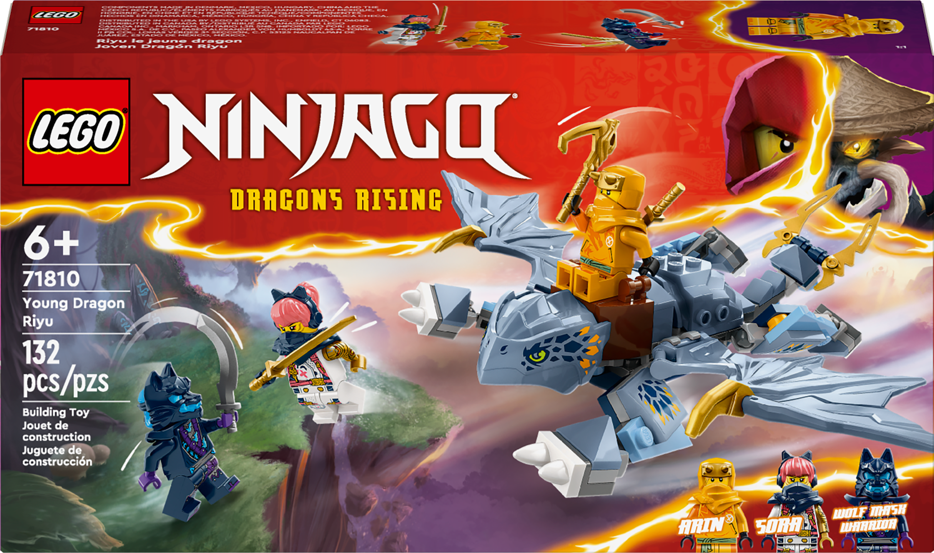 LEGO® NINJAGO® Young Dragon Riyu 71810