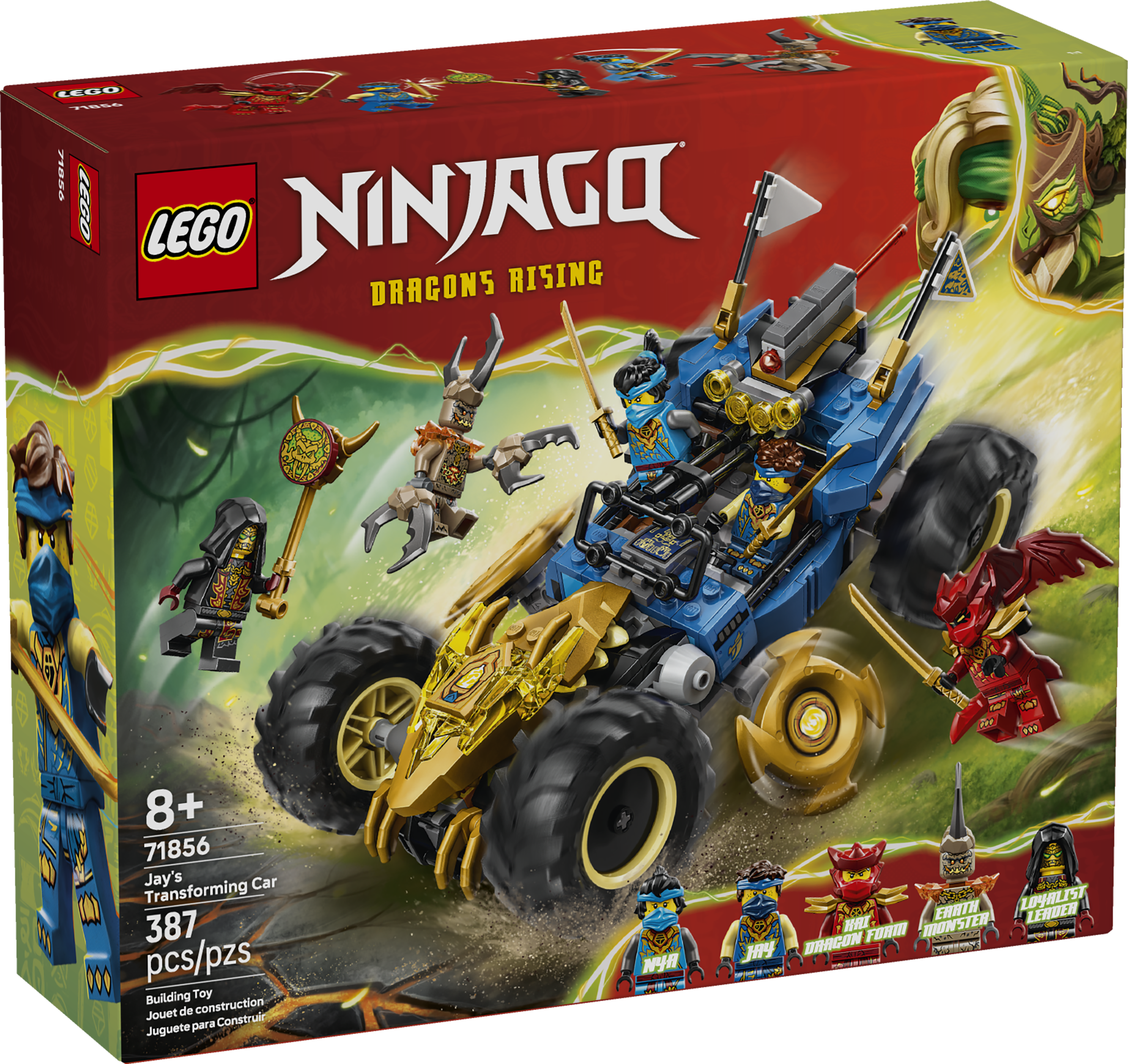 71856 LEGO® NINJAGO® Jay’s Transforming Car