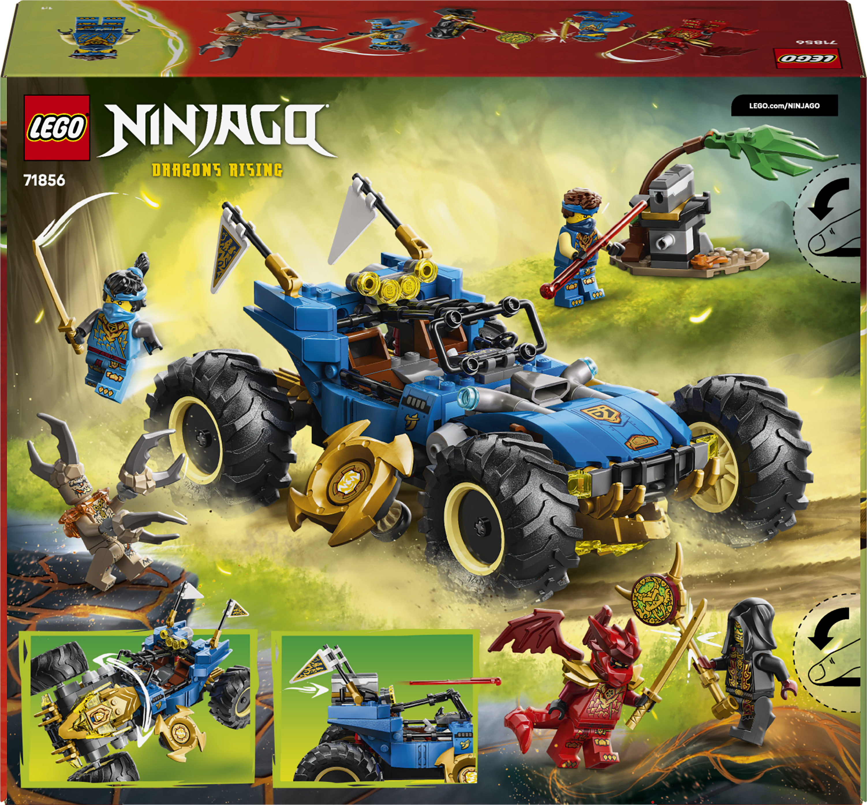 71856 LEGO® NINJAGO® Jay’s Transforming Car