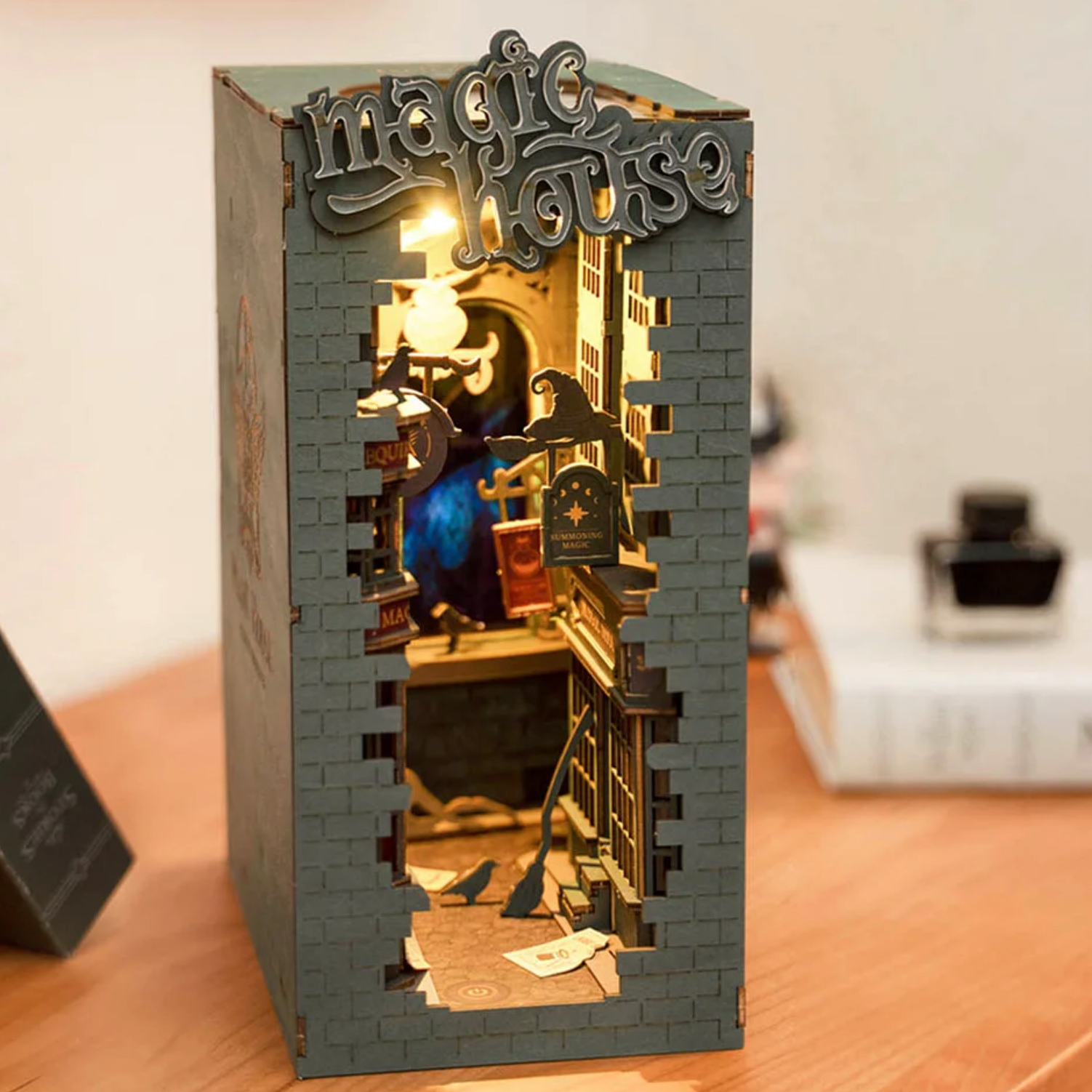 DIY Miniature Dollhouse Kit - Magic House