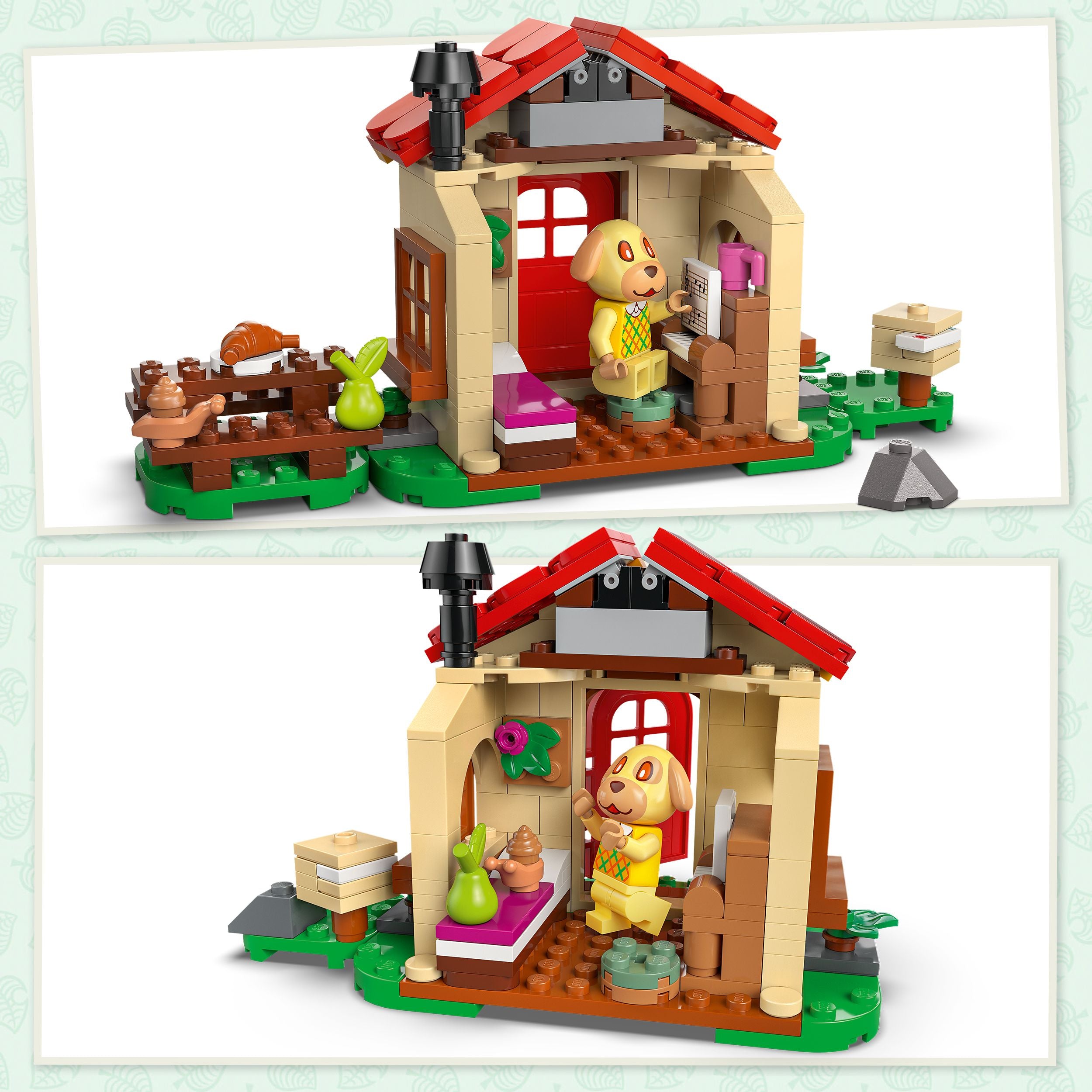LEGO® Animal Crossing™ Goldie’s Cozy House 77058