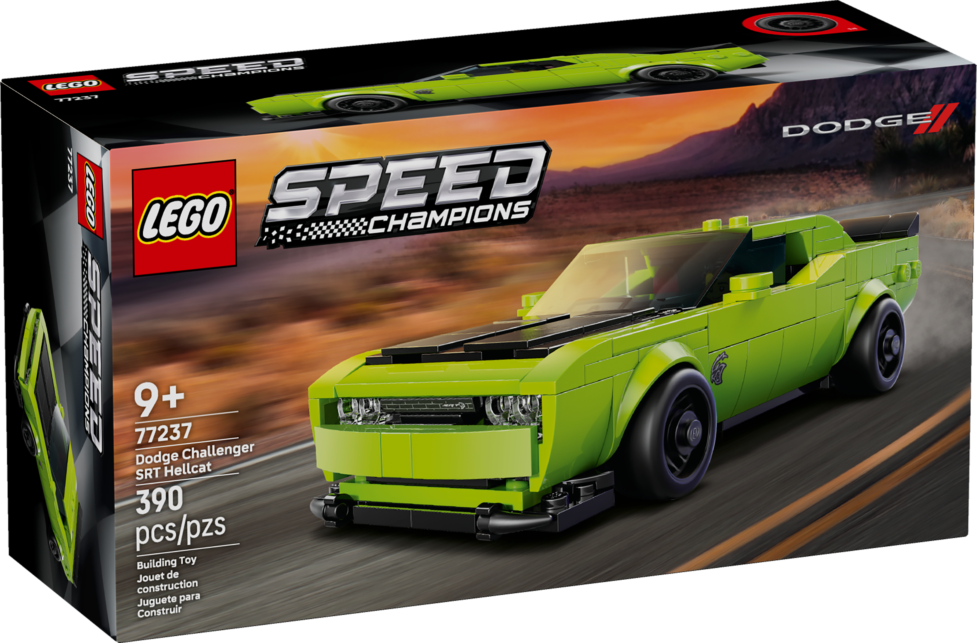 LEGO® Speed Champions Dodge Challenger SRT Hellcat Sports Car 77237