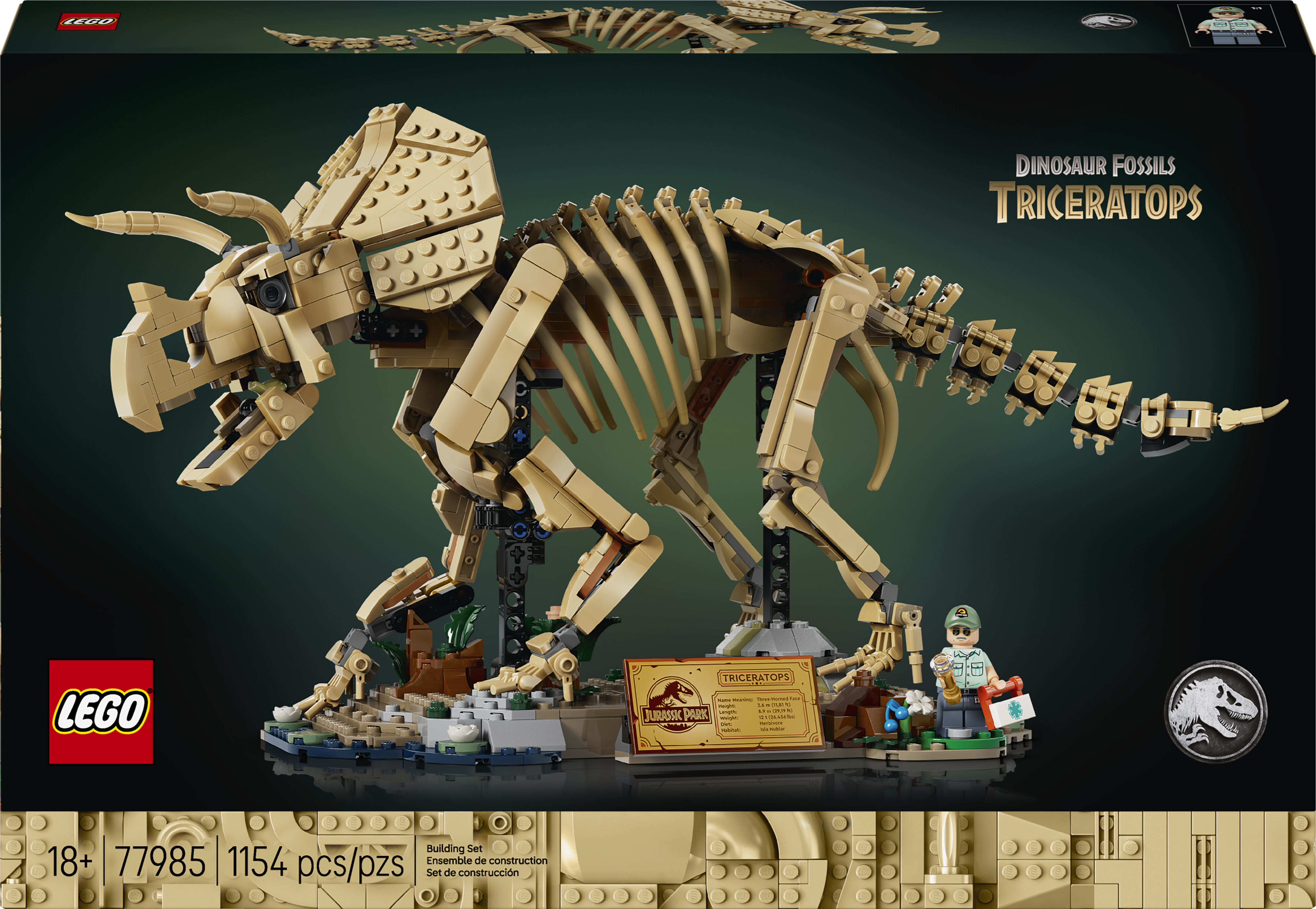 77985 LEGO® Jurassic World Dinosaur Fossils: Triceratops