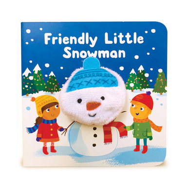 Friendly Little Snowman Finger Puppet
