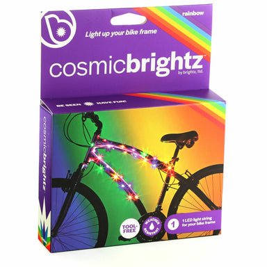 Cosmic Brightz Bike Lights: Rainbow
