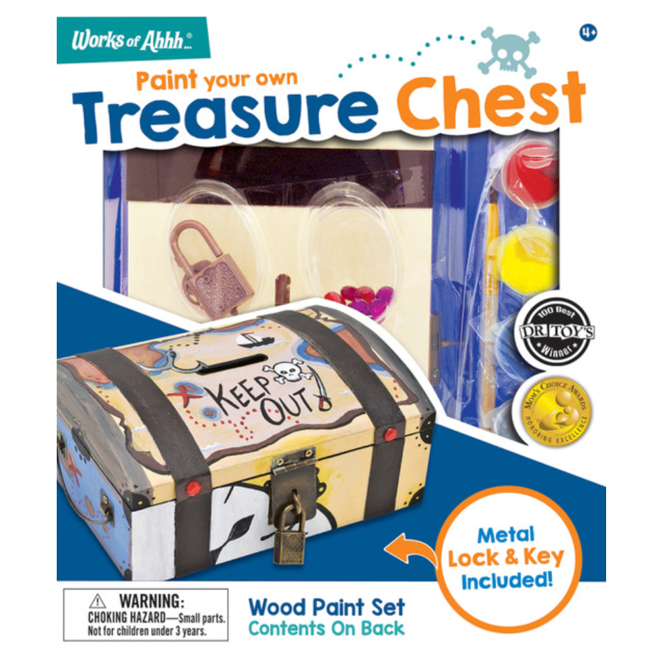 Classic Wood Paint Kit - Treasure Chest