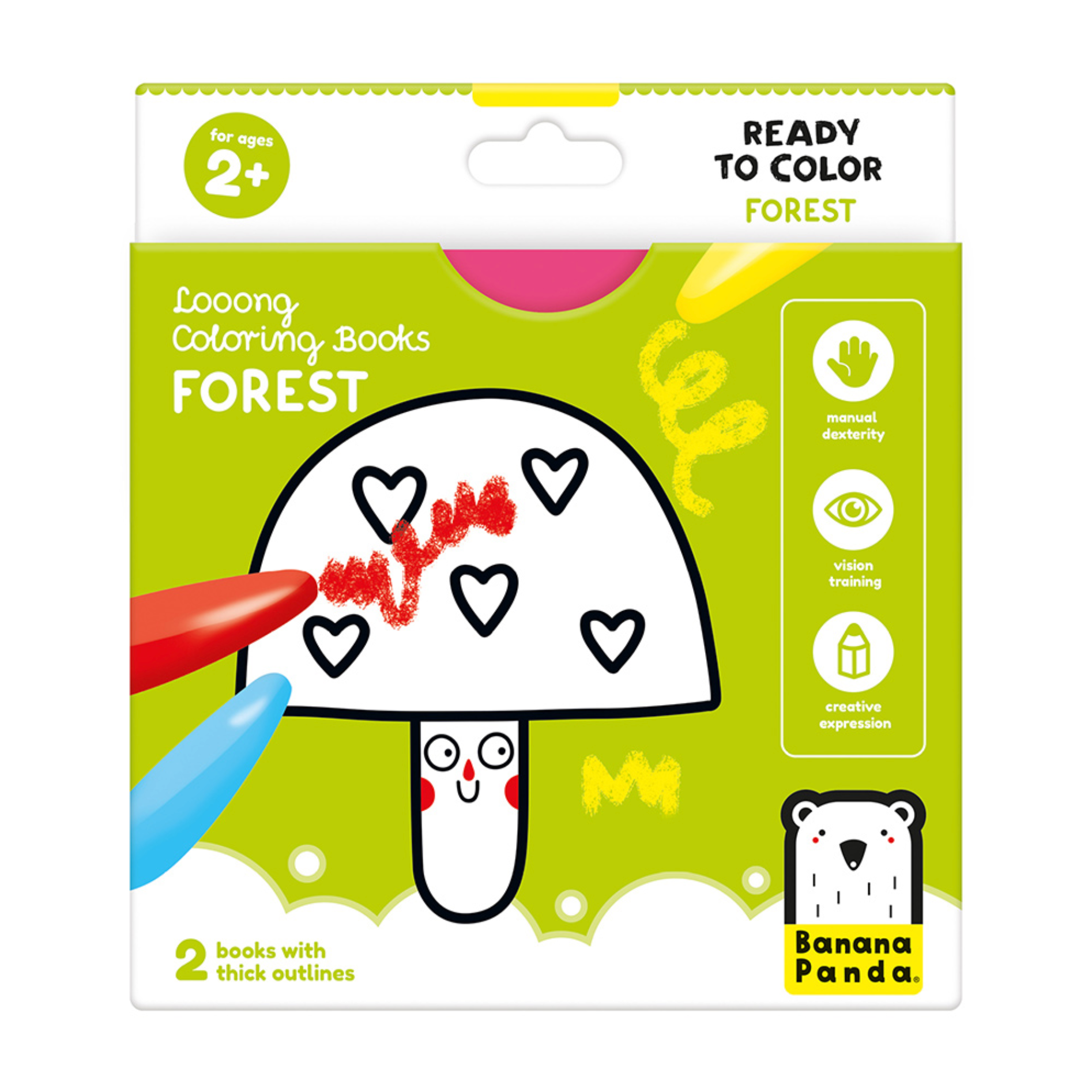 Looong Coloring Book - Forest