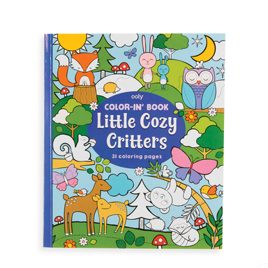 Color-in Book - Little Cozy Critters