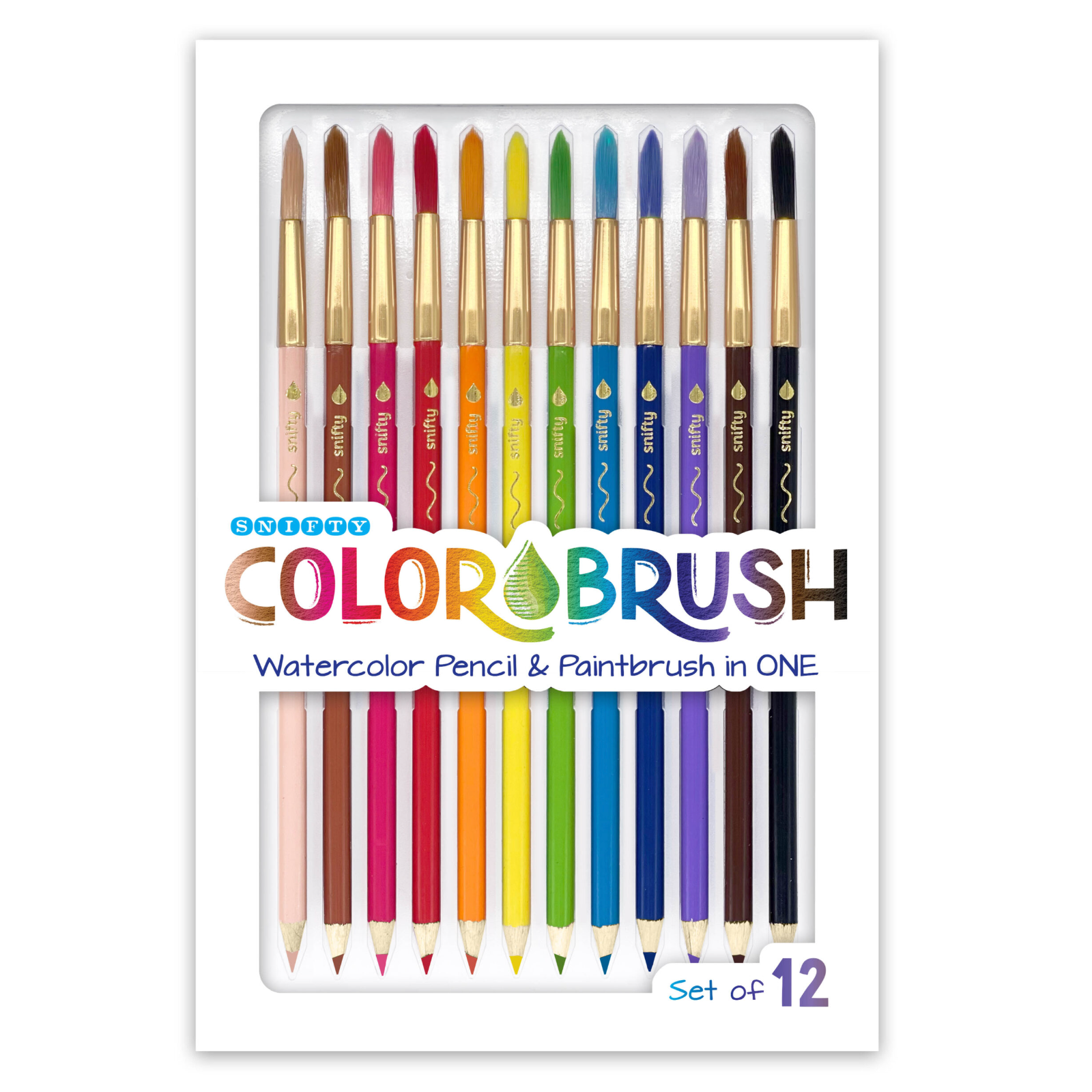 Colorbrush Watercolor Pencil &amp; Paintbrush set