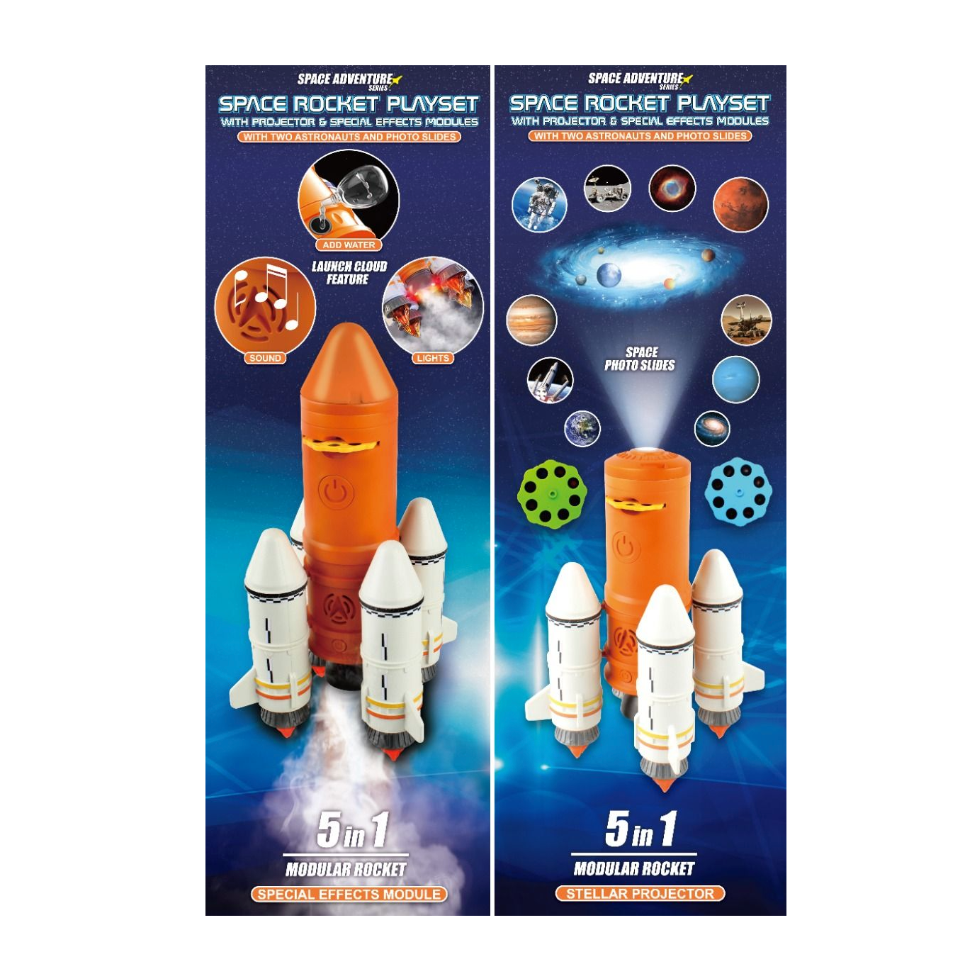 Space Adventure Rocket Playset