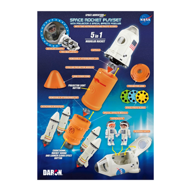 Space Adventure Rocket Playset