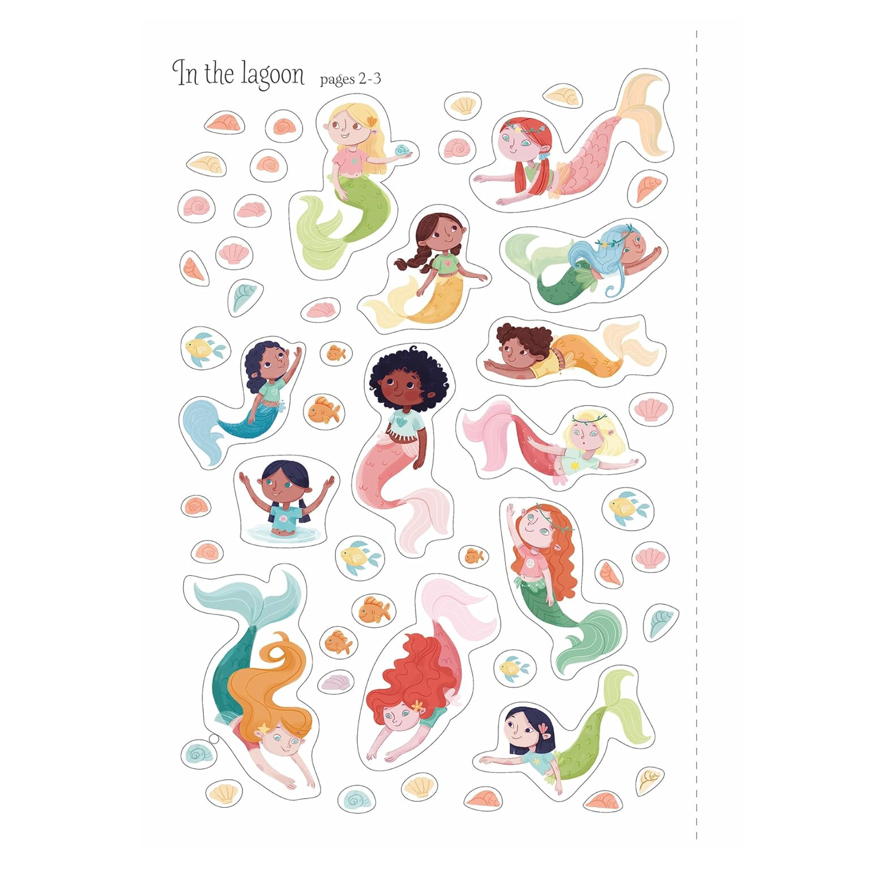 Little First Stickers - Mermaids