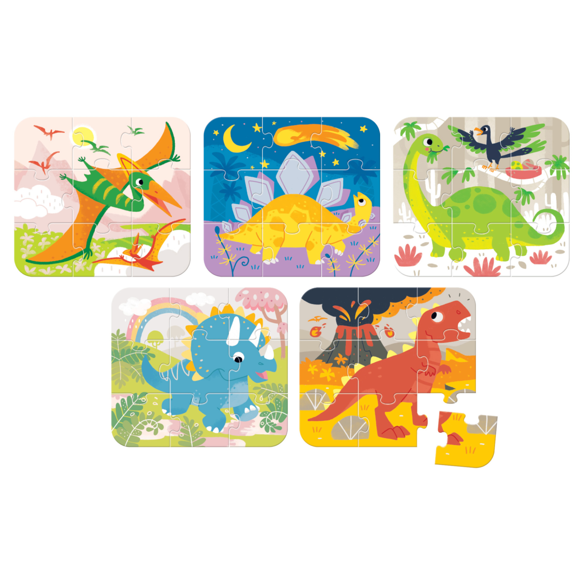 On the Go Puzzles - Dinosaurs