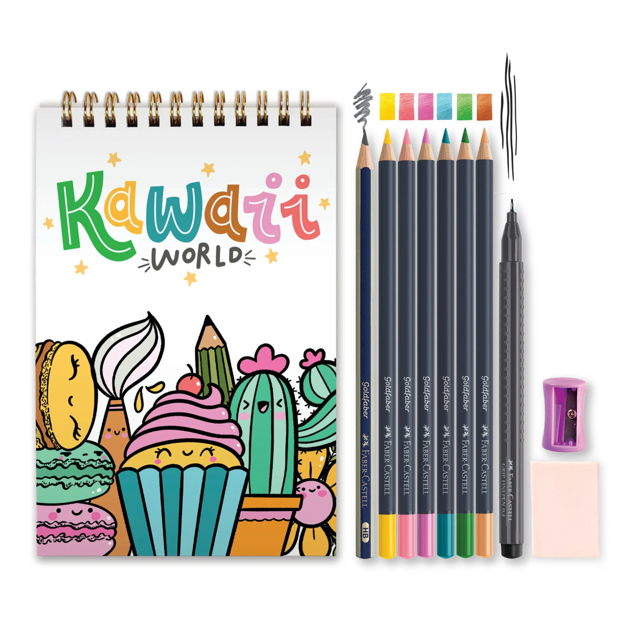 Kawaii World Drawing Kit